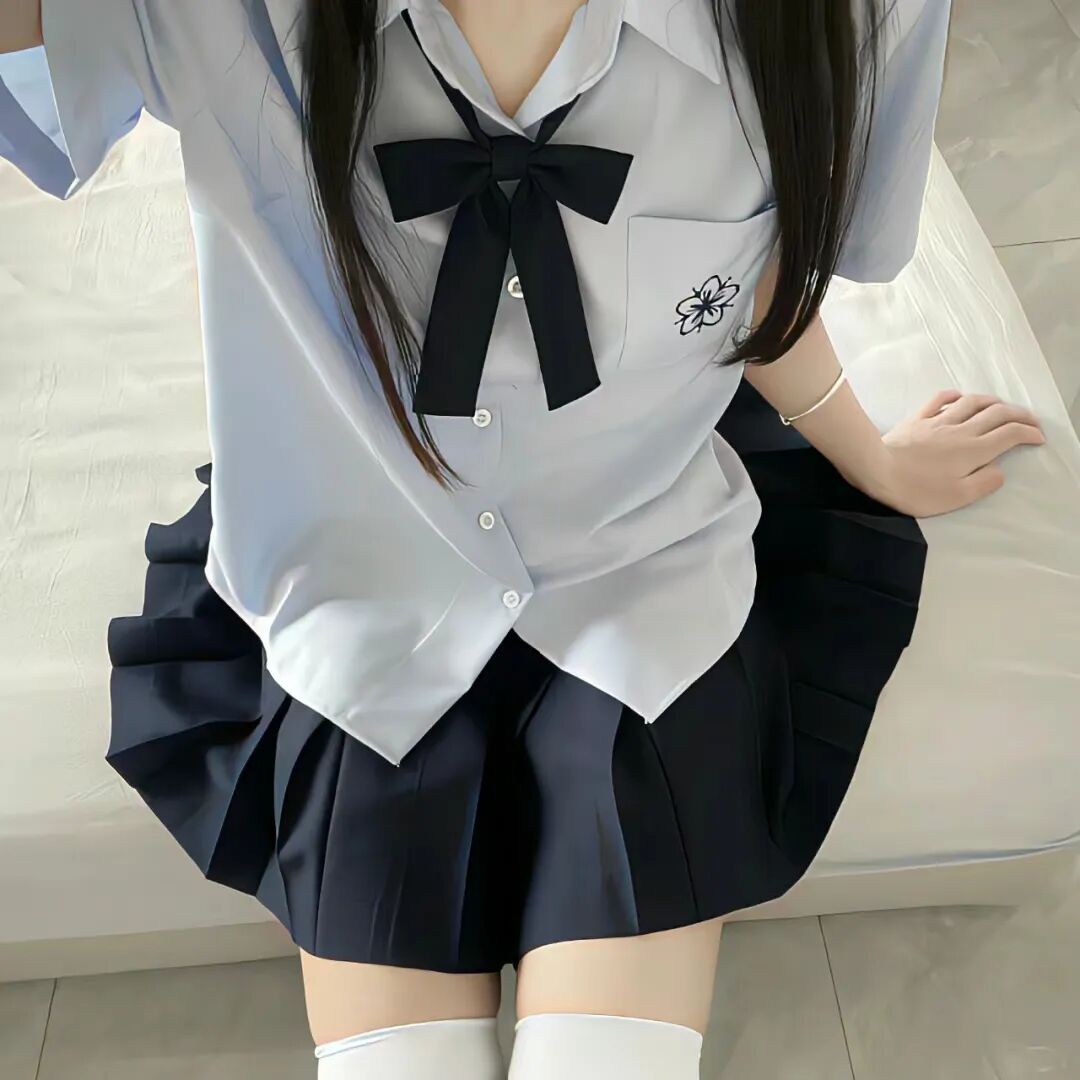 一眼心动的jk女生头像