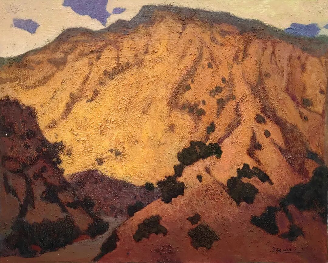 内蒙古草原油画院2026第六届写生作品展3月12日开展 第18张