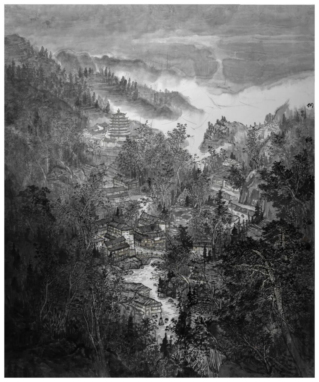 云上追艺·佳展回眸丨第六届中国民族美术作品展（中国画） 第20张