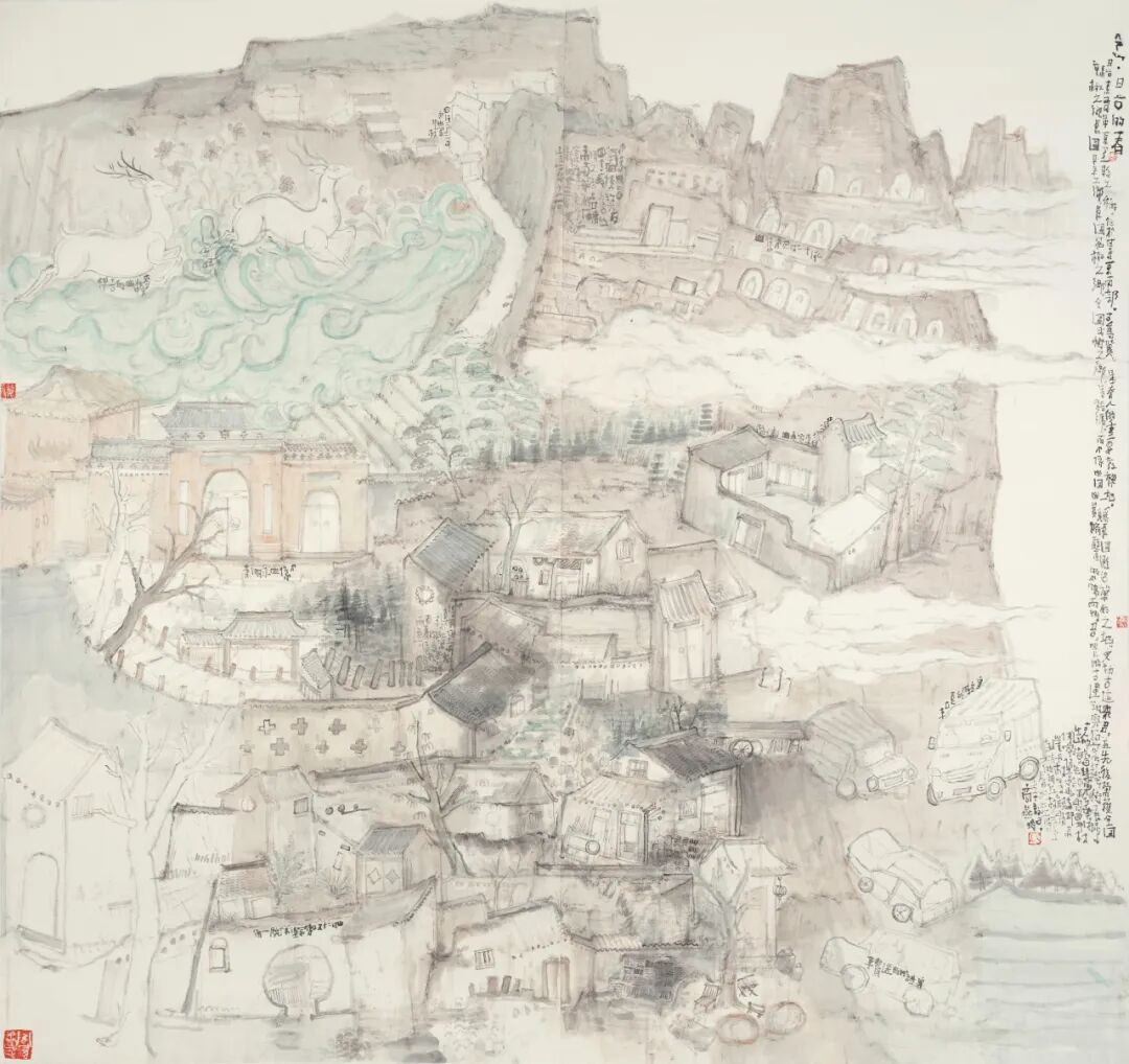 展讯丨回望——中国美术家协会2025年度绘画作品展 第8张