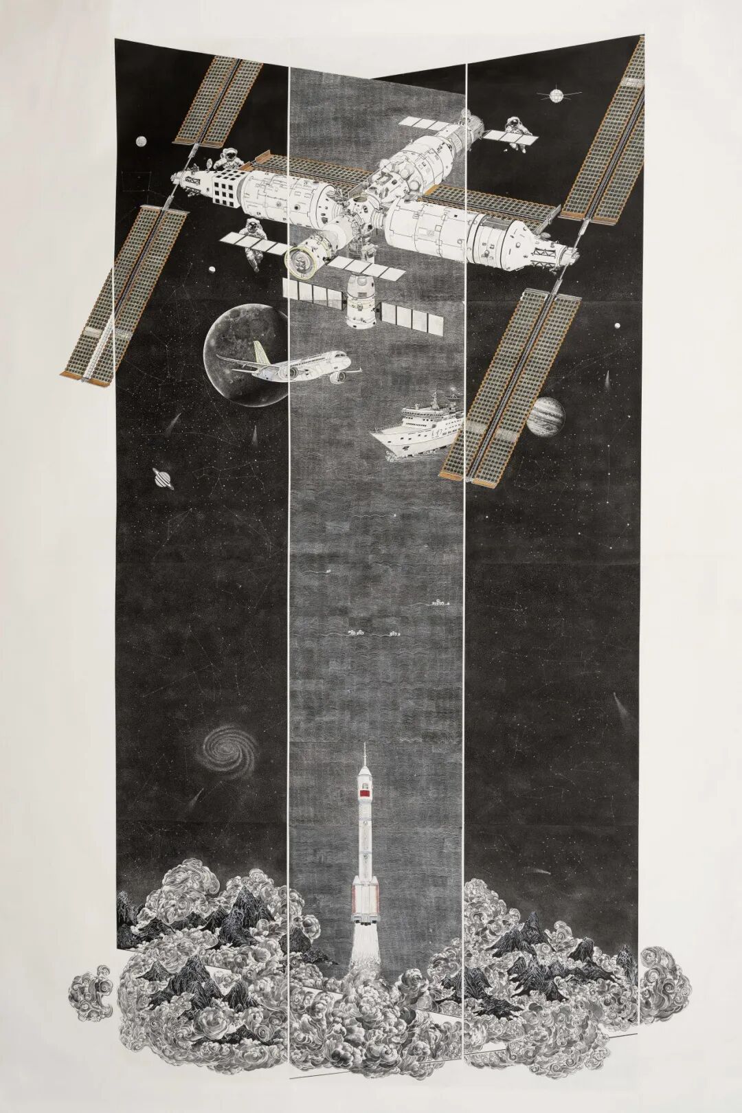 展讯丨回望——中国美术家协会2025年度绘画作品展 第13张