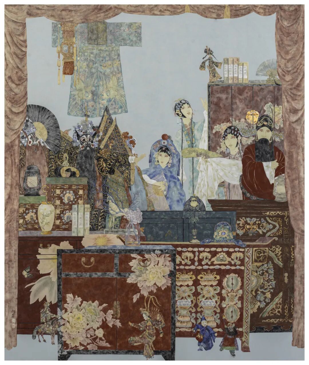 云上追艺·佳展回眸丨第六届中国民族美术作品展（中国画） 第21张