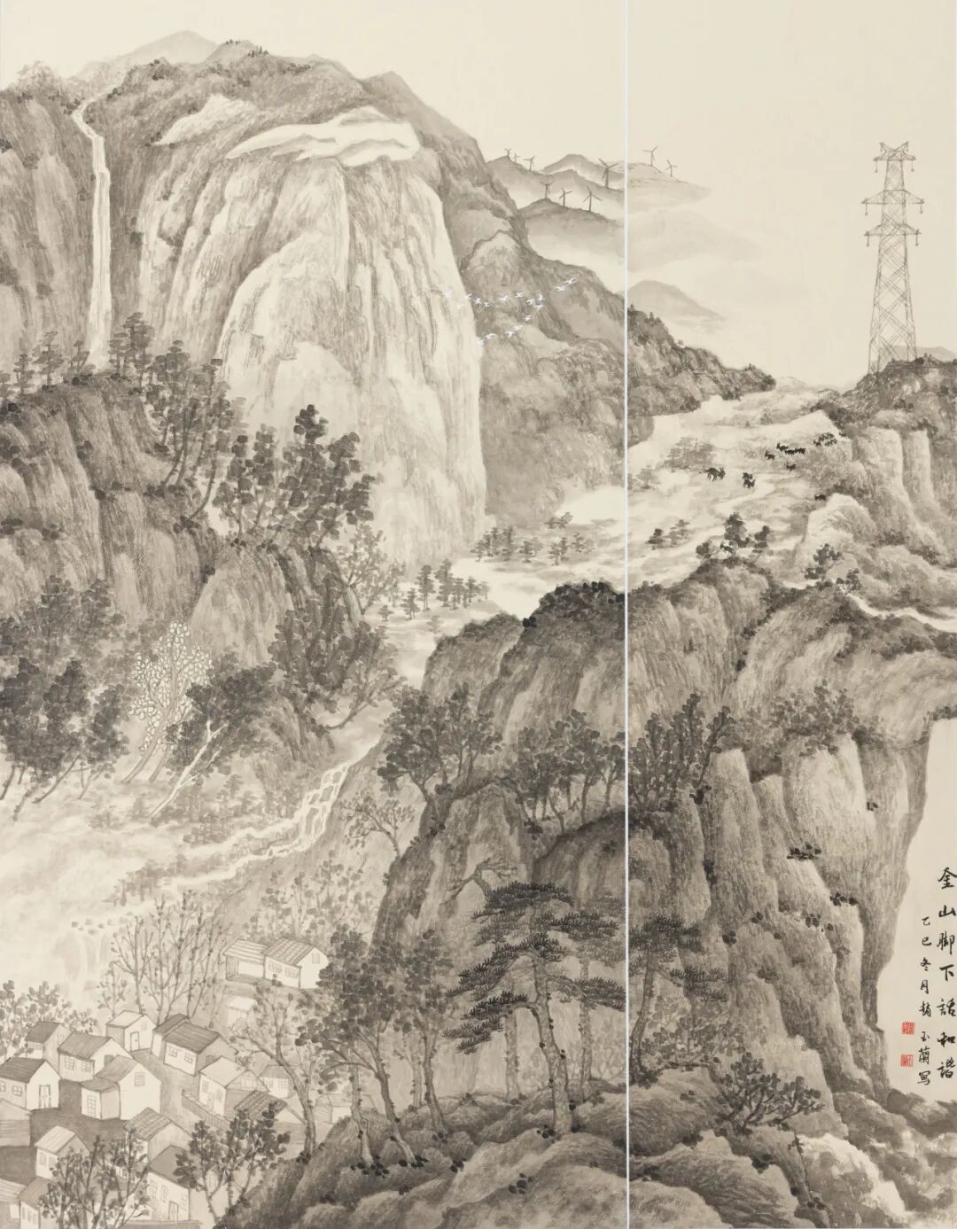 展讯丨“贯彻总体国家安全观  筑牢北疆安全稳定屏障”第八届内蒙古职工美术书法摄影优秀作品展 第4张