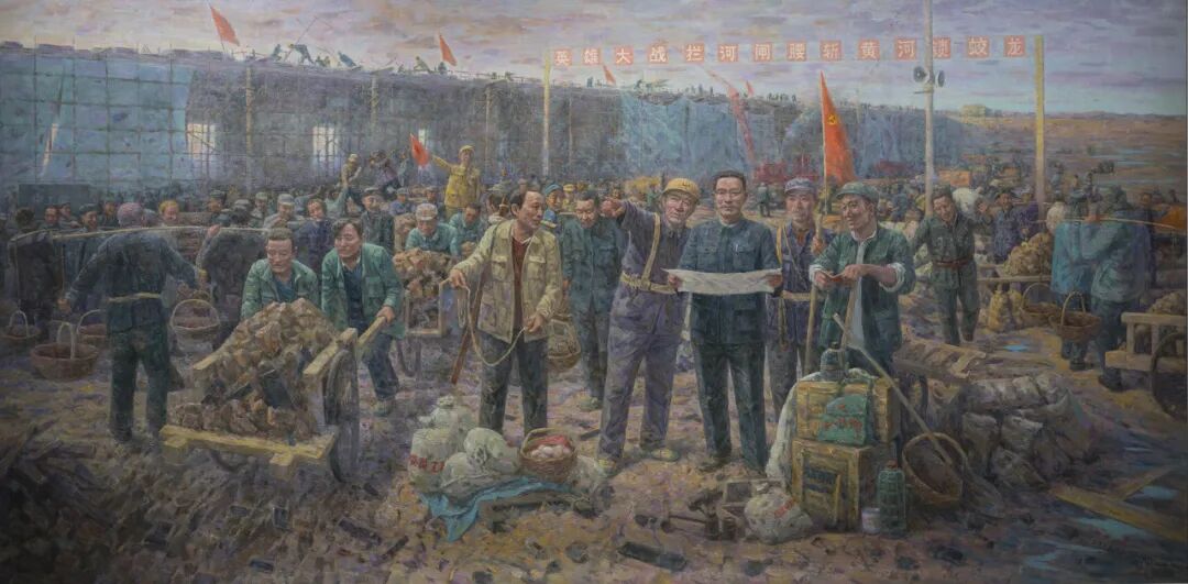 民族政策宣传月丨内蒙古美术馆馆藏作品赏析——铸牢中华民族共同体意识（一） 第15张