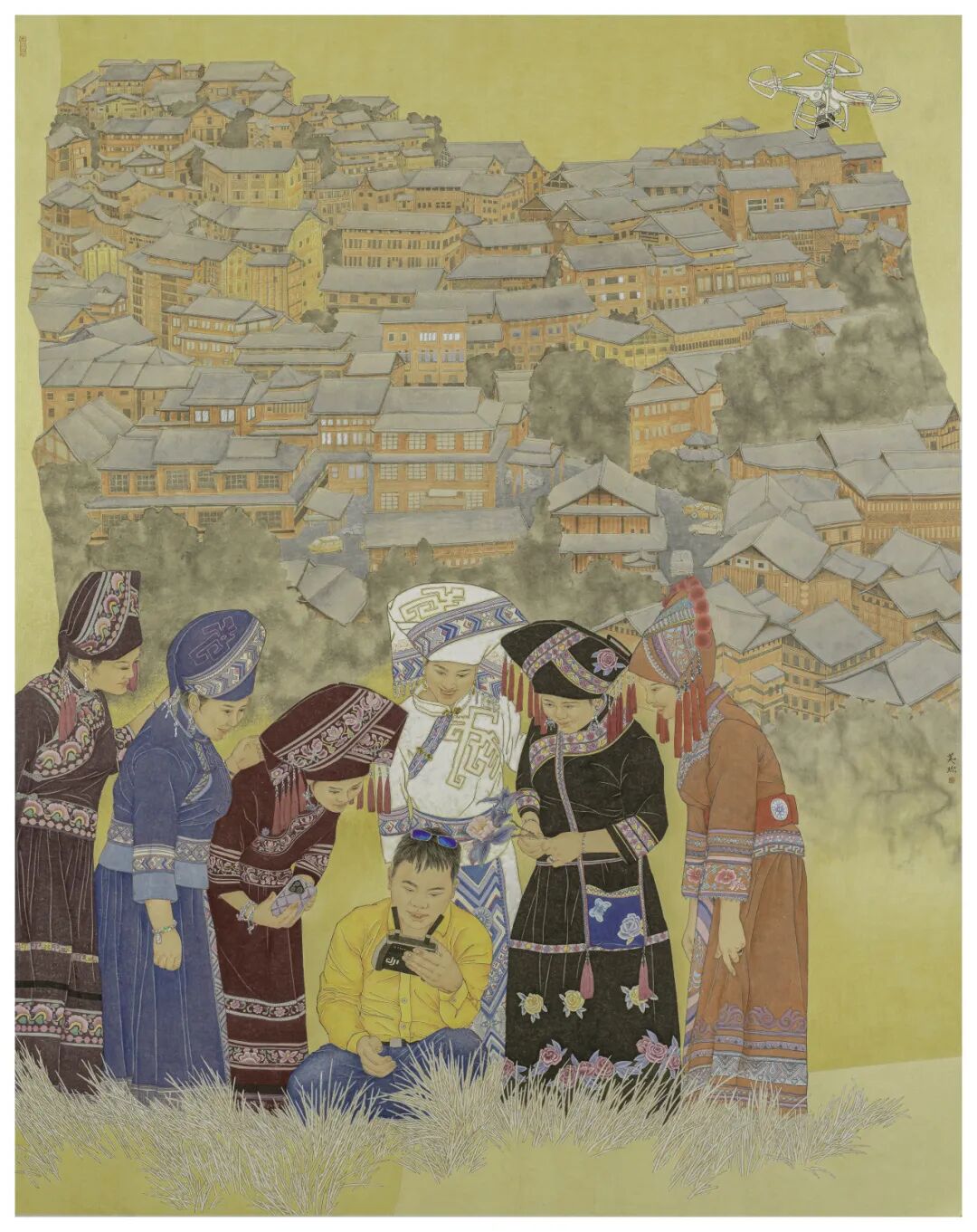 云上追艺·佳展回眸丨第六届中国民族美术作品展（中国画） 第3张