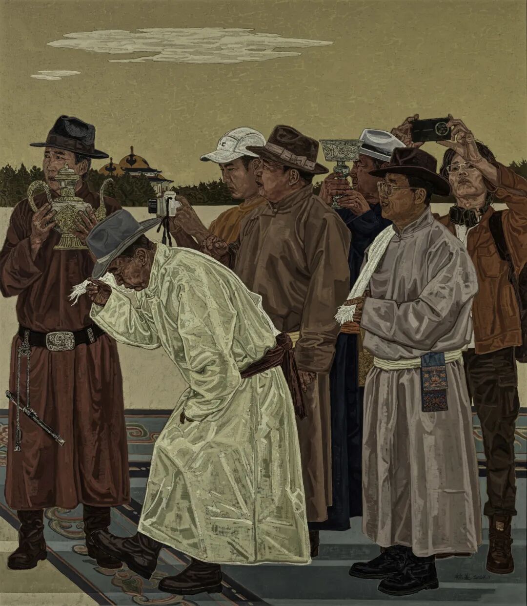 云上追艺·佳展回眸丨第六届中国民族美术作品展（油画） 第6张