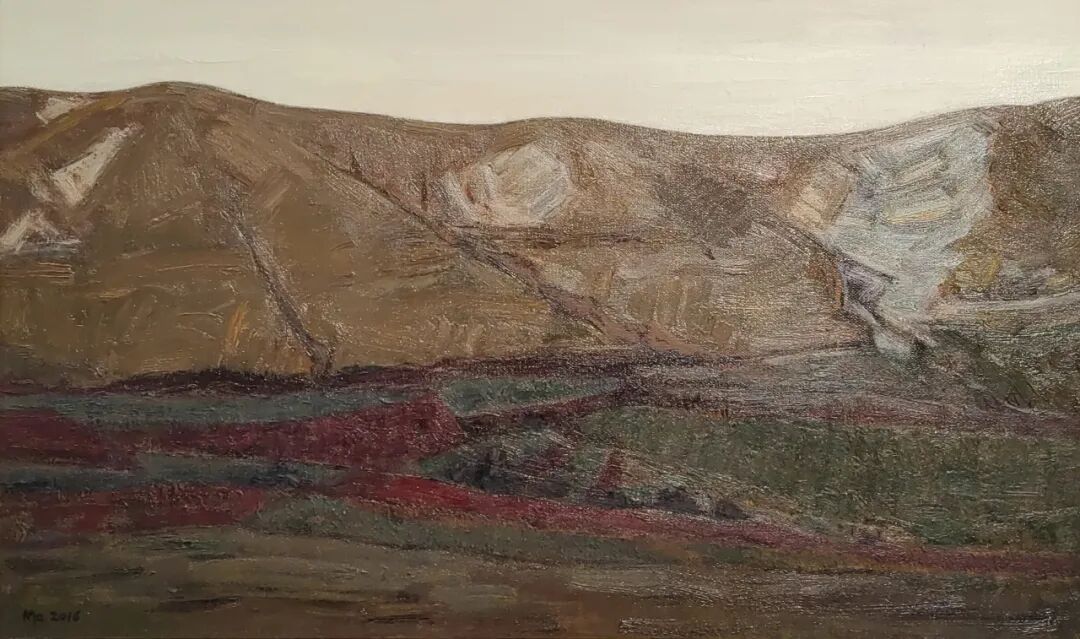 内蒙古草原油画院2026第六届写生作品展3月12日开展 第17张