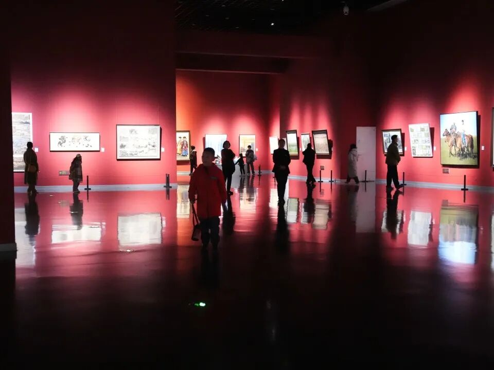 内蒙古美术馆马年“贺岁档”火出圈 第46张