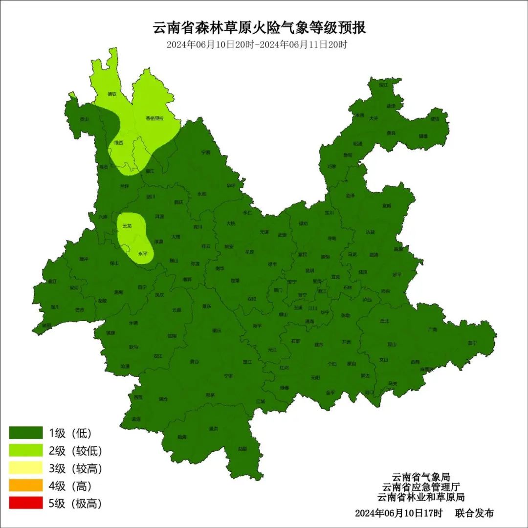 2024年06月12日 姚安天气