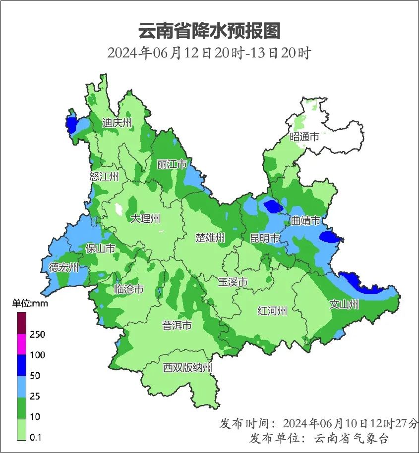 2024年06月12日 姚安天气