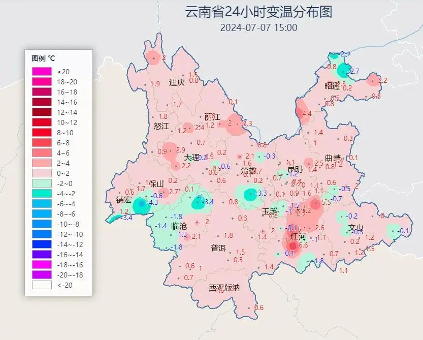 2024年07月08日 维西天气