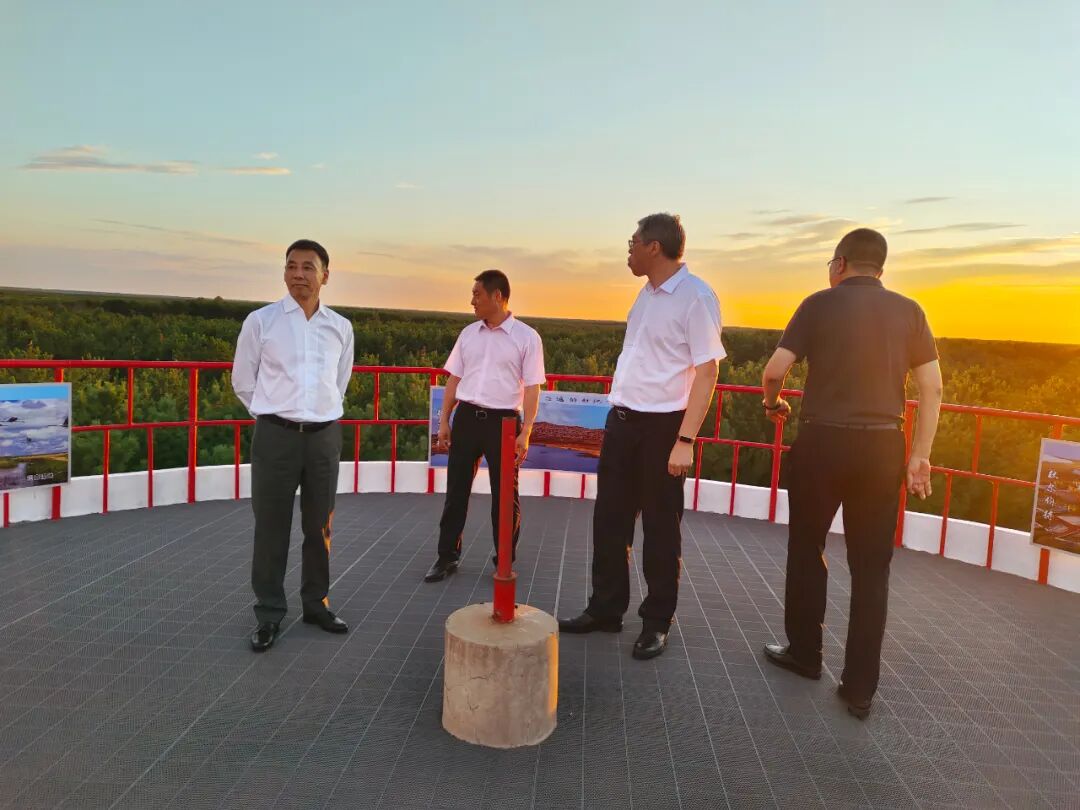 侯绪珉到大庆市杜蒙县调研防沙治沙及林长制工作