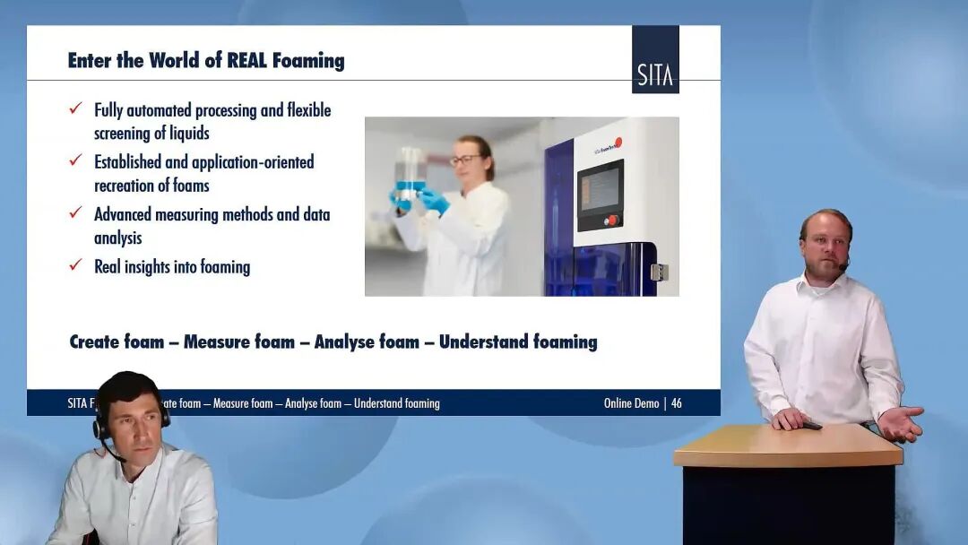 泡沫测试，可不能一触就破