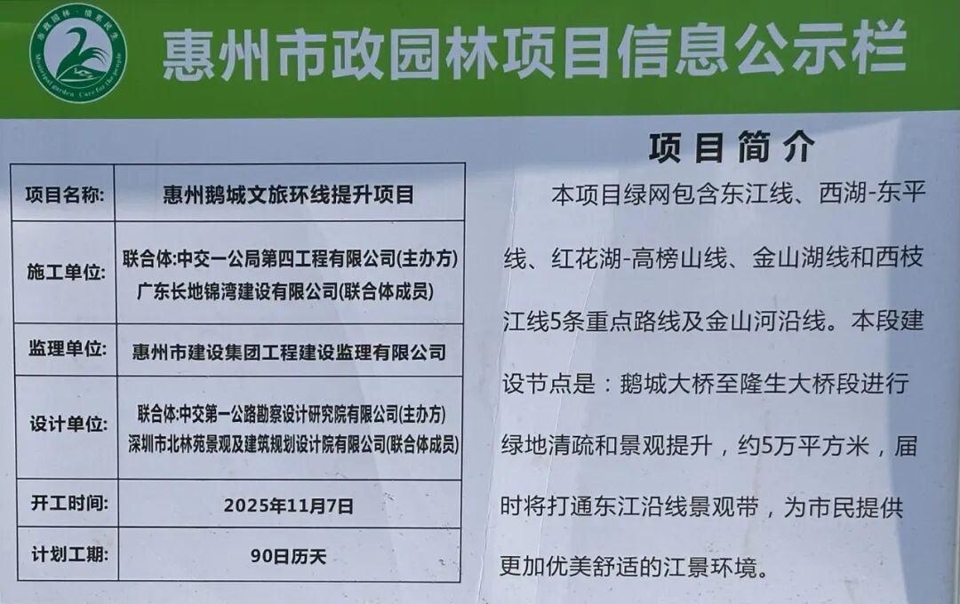 现场告示图
