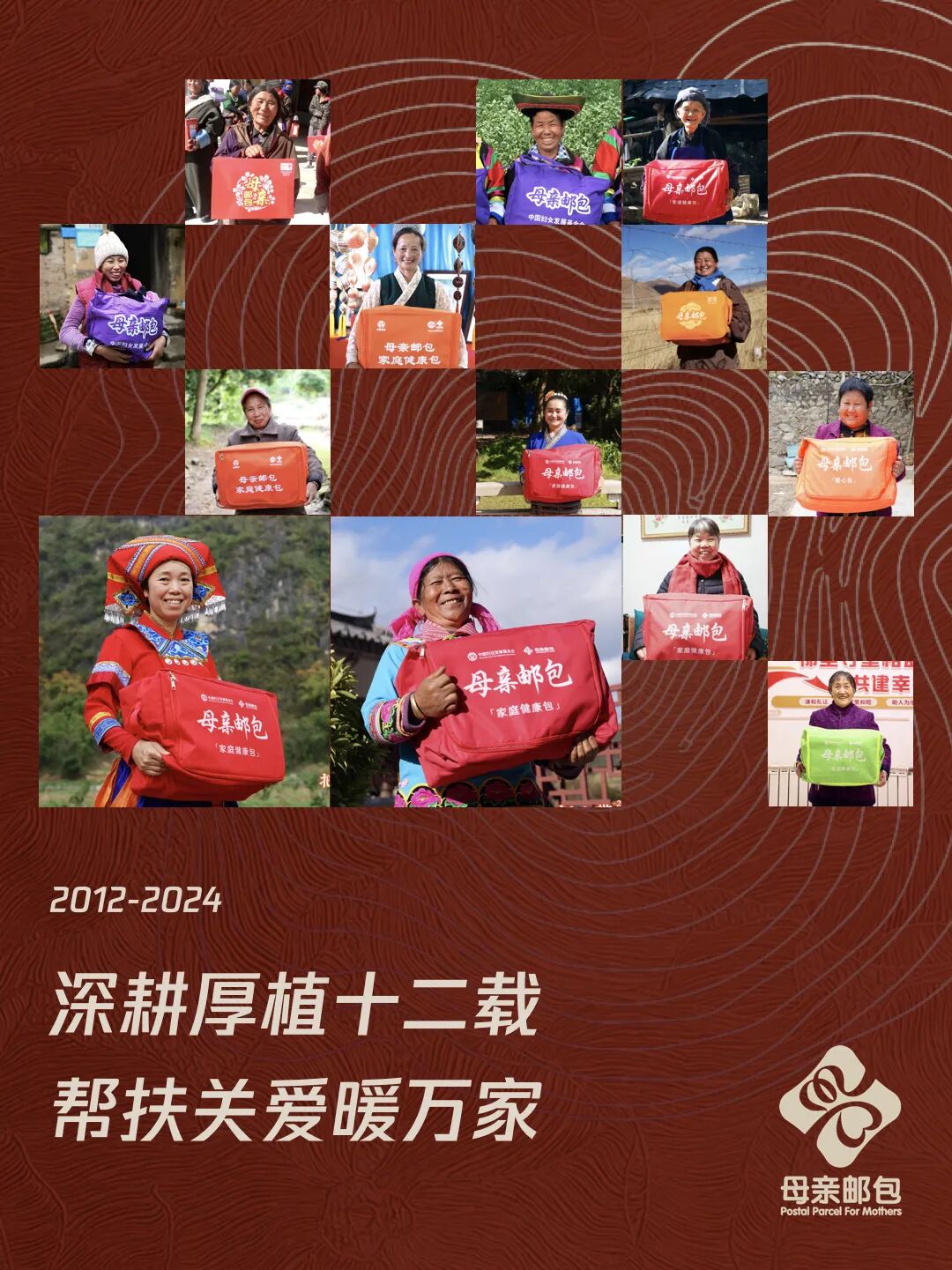 帮扶关爱暖万家丨"母亲邮包"十二周年侧记