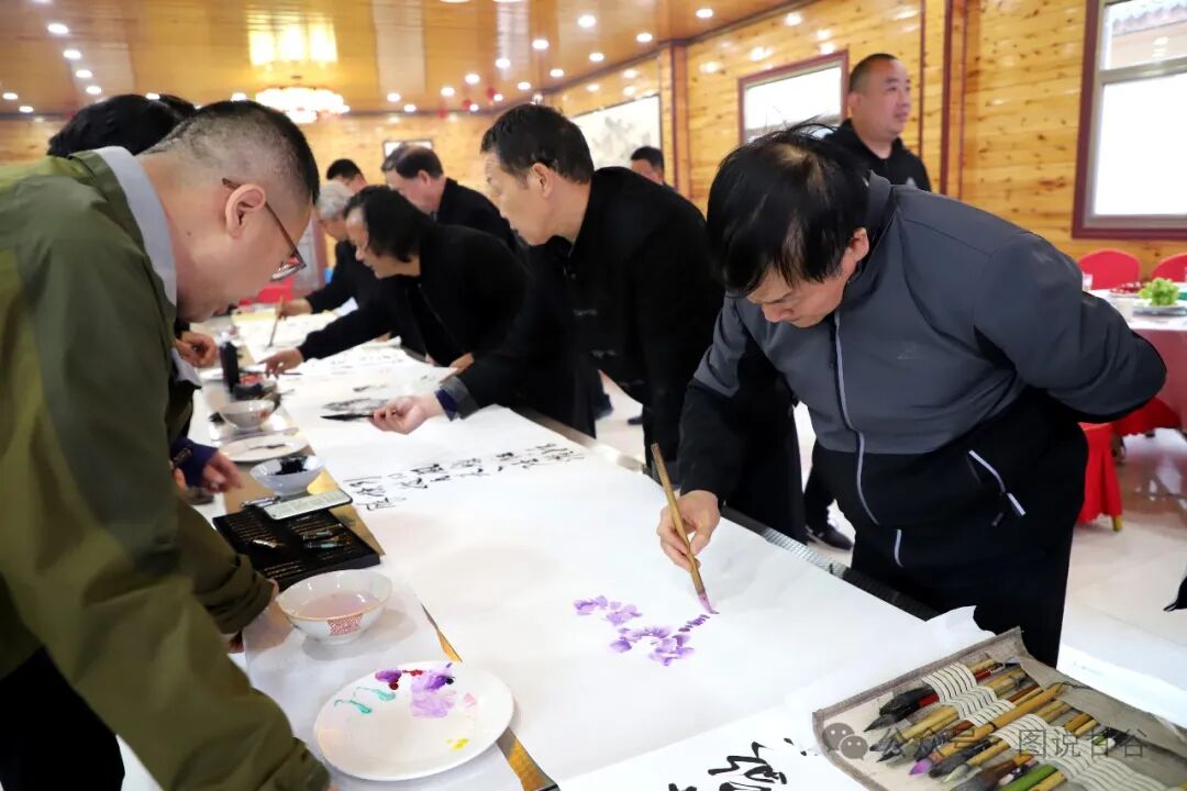 甘谷书画书画甘谷甘谷书画院隆重举办甲辰阳春雅集活动