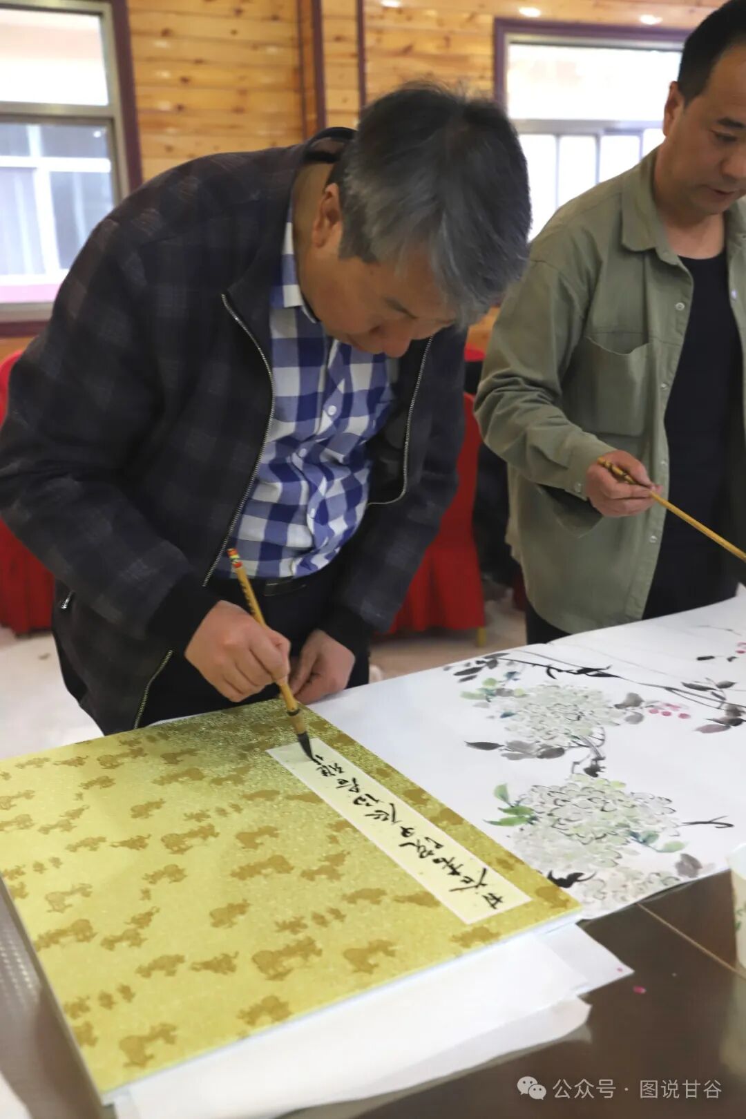 甘谷书画书画甘谷甘谷书画院隆重举办甲辰阳春雅集活动