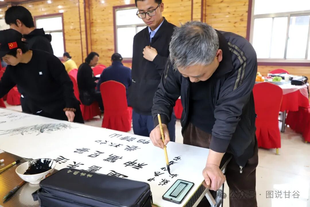 甘谷书画书画甘谷甘谷书画院隆重举办甲辰阳春雅集活动