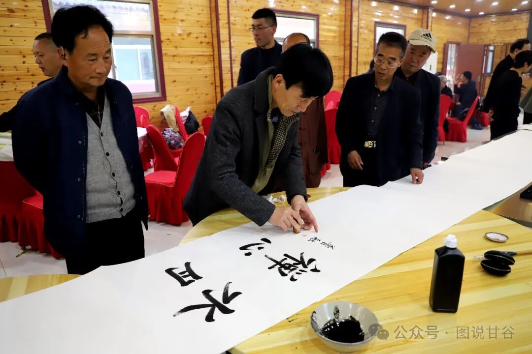 甘谷书画书画甘谷甘谷书画院隆重举办甲辰阳春雅集活动