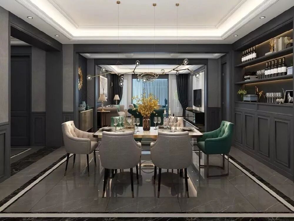 世界公元119㎡美式轻奢