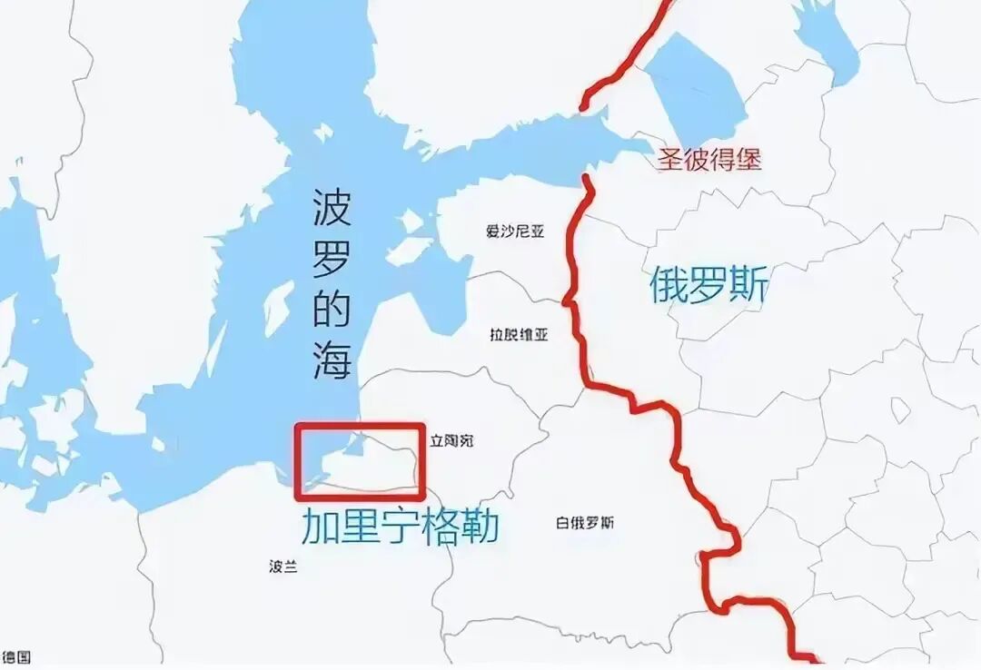 俄罗斯拥有海岸线长度为3.7万千米,只有五大港口是不冻港