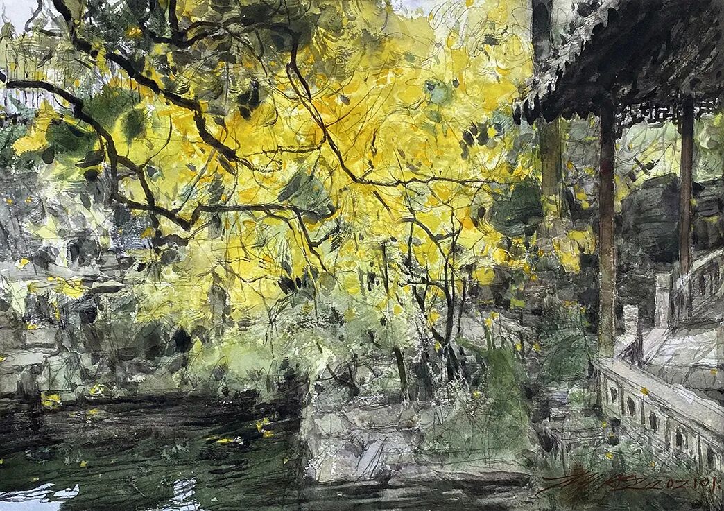 耿旺·水彩画 | 写实与写意深度融合，画面充盈着潜在内敛的感染力和深层次的精神感召力