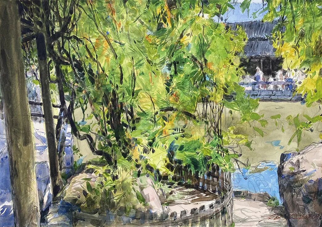 耿旺·水彩画 | 写实与写意深度融合，画面充盈着潜在内敛的感染力和深层次的精神感召力