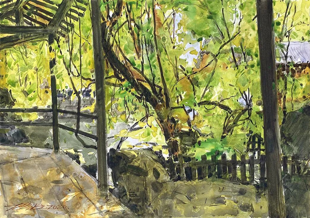 耿旺·水彩画 | 写实与写意深度融合，画面充盈着潜在内敛的感染力和深层次的精神感召力