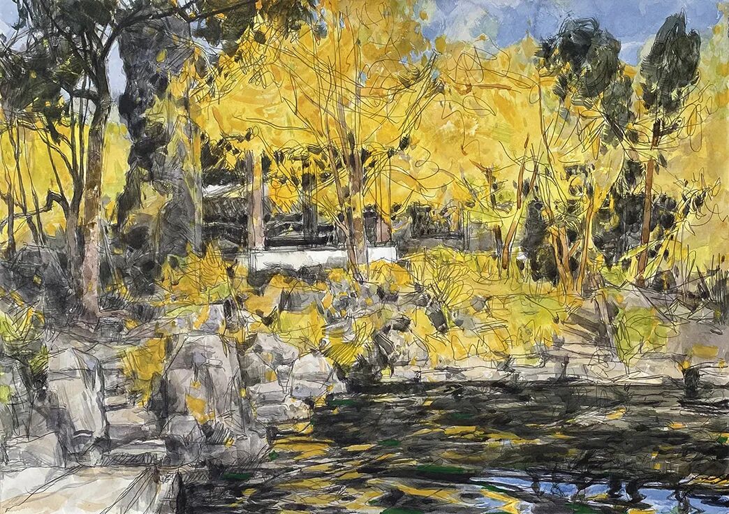 耿旺·水彩画 | 写实与写意深度融合，画面充盈着潜在内敛的感染力和深层次的精神感召力