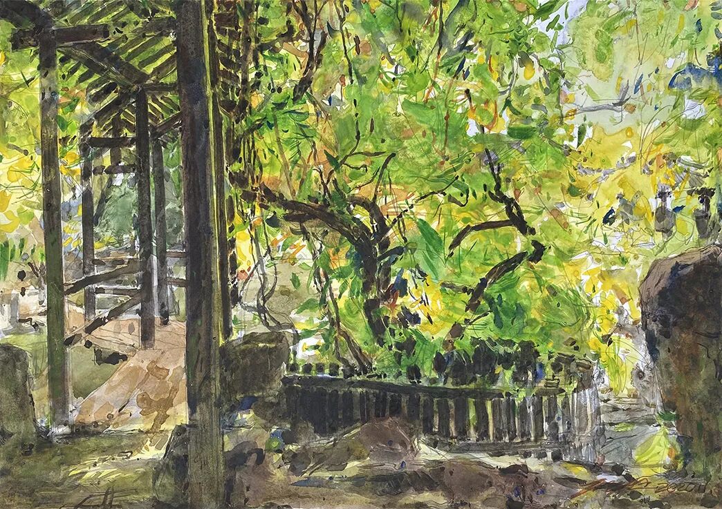 耿旺·水彩画 | 写实与写意深度融合，画面充盈着潜在内敛的感染力和深层次的精神感召力