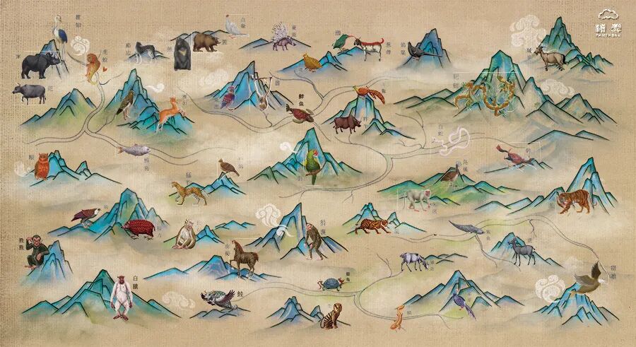 《山海经》中的动物知识大百科-最美岛