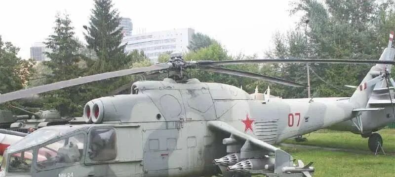 机型简介-Mi-24 米-24直升机-9350 