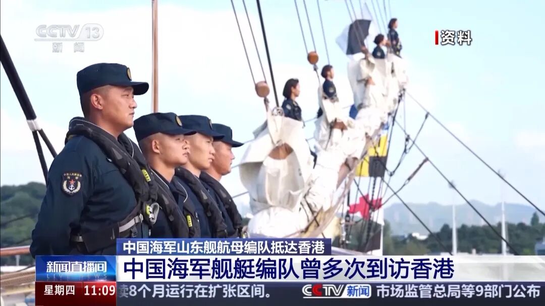 在航母上看中国战机起飞