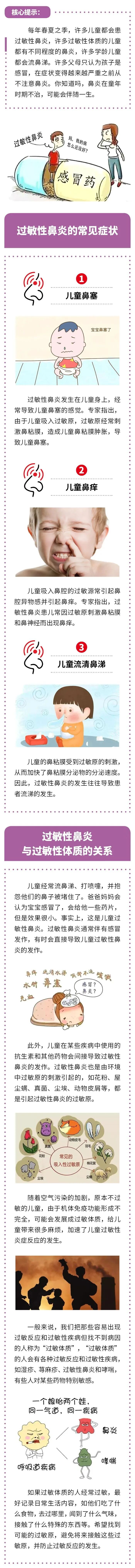 儿童过敏性鼻炎想要变好，从改善体质开始