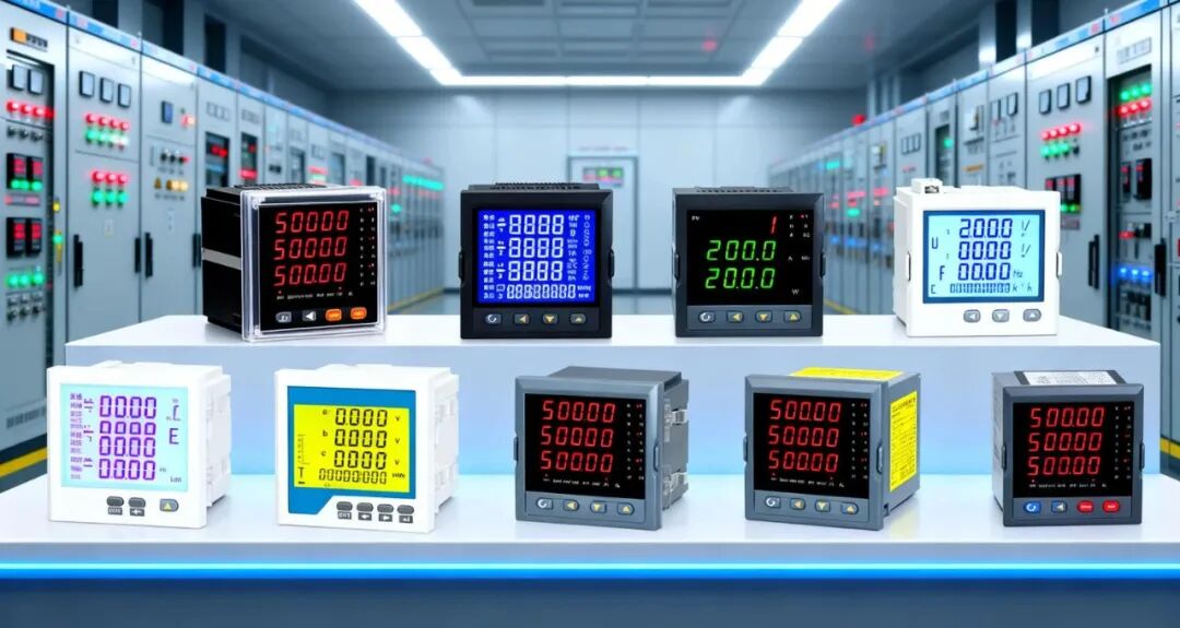 多功能电力仪表展示图