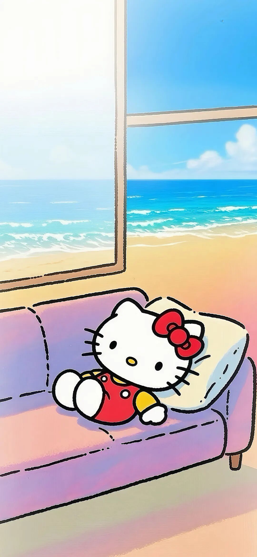 电脑壁纸｜8K 高清 HelloKitty电脑桌面壁纸来喽