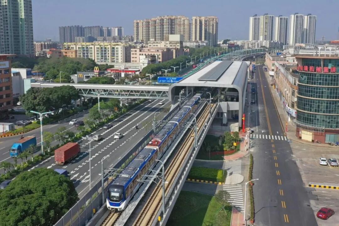 佛山地铁三号线。图源：南方日报