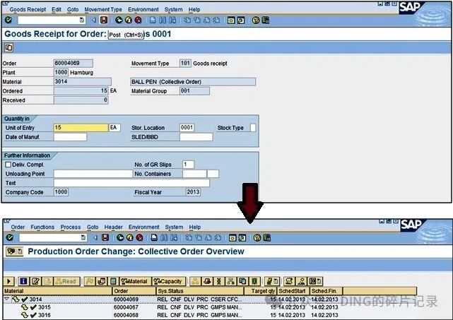 SAP 直接生产或汇总订单 - 封面图