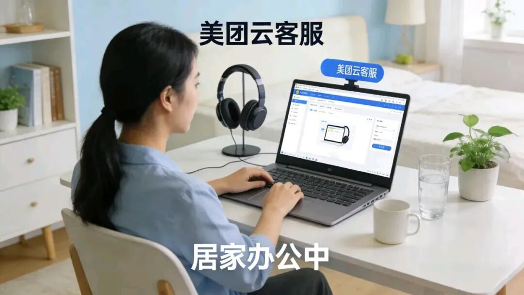 美团云客服紧急招聘！！！居家办公10天收益可达3000