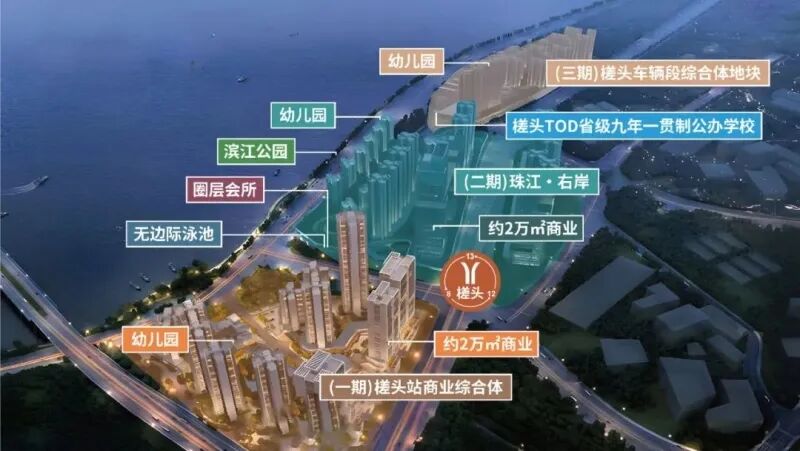 白云珠江右岸开盘，建面125-313㎡