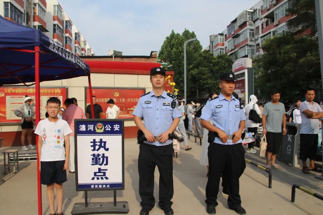 “警”随中考 河南洛阳瀍河公安为梦护航