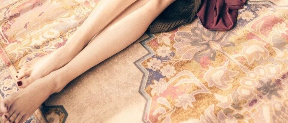 马秋子冷艳美人 光洁美足