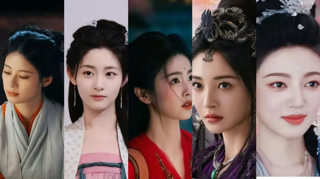 白鹿何瑞贤上大分,《临江仙》“五朵金花”美貌排名，白鹿、何瑞贤分列第2、3，第1实至..