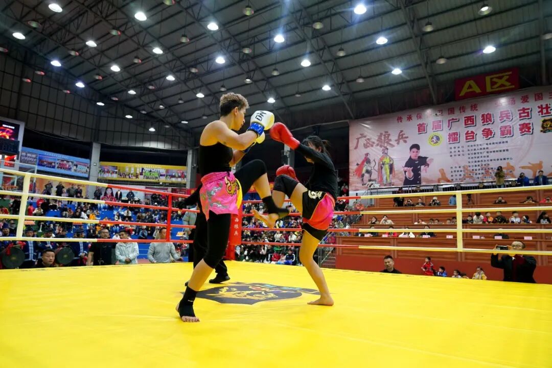 首届广西狼兵古壮拳擂台争霸赛精彩开赛