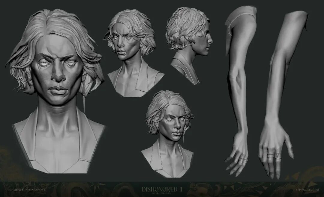 Mindy Blanchard - Dishonored 2 Study and Exploration
