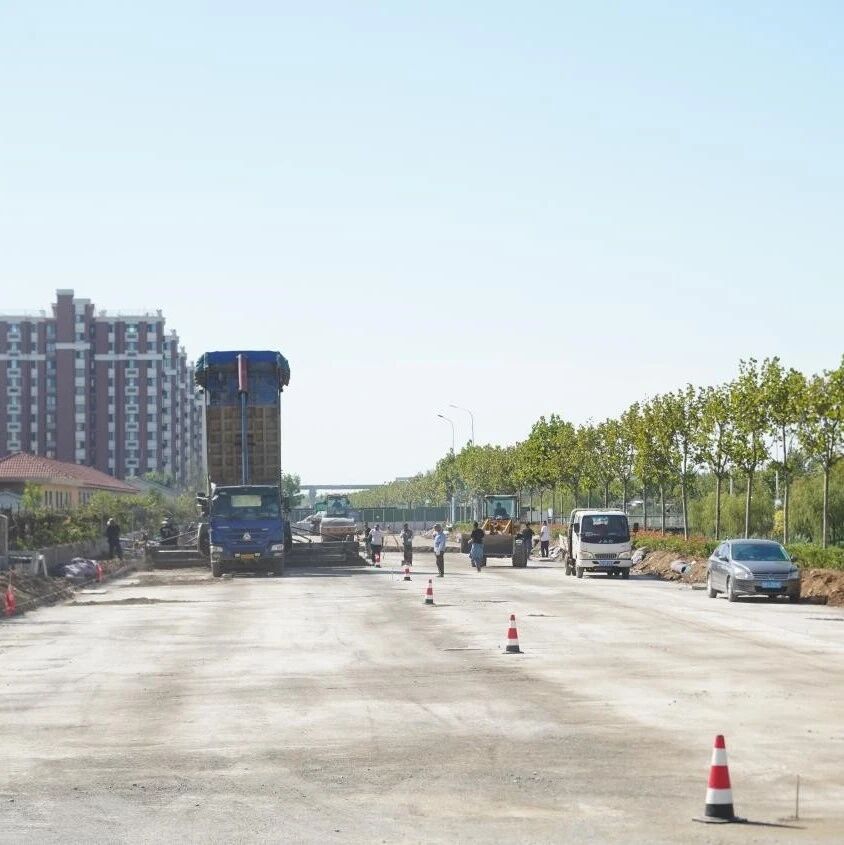 泊里城市更新建设工程加快推进施工
