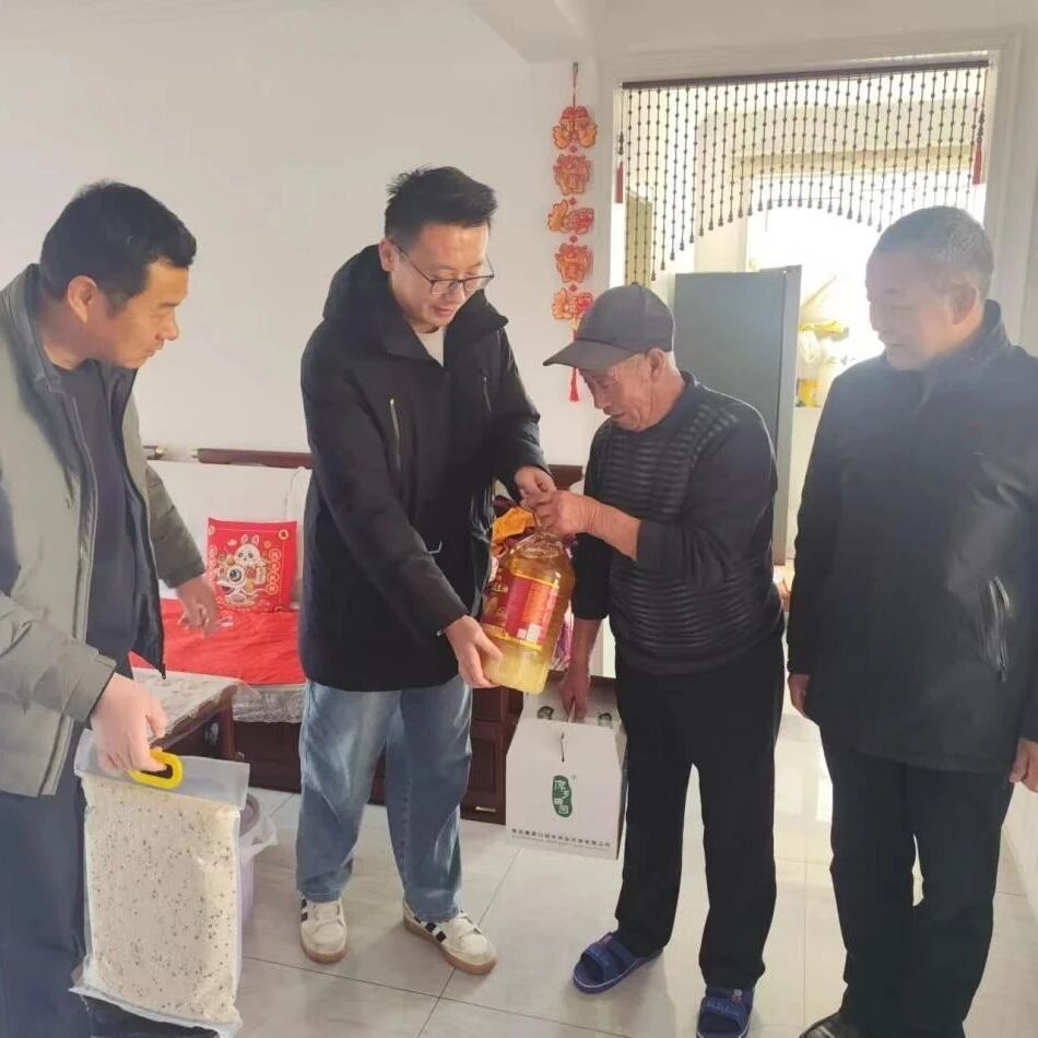新春慰问 情暖人心丨泊里城建集团开展春节前夕走访慰问活动