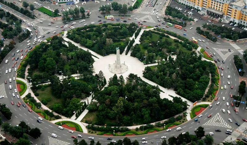 Minvol Technology Video Glass congratulates the New Year at the People's Square in Changchun City