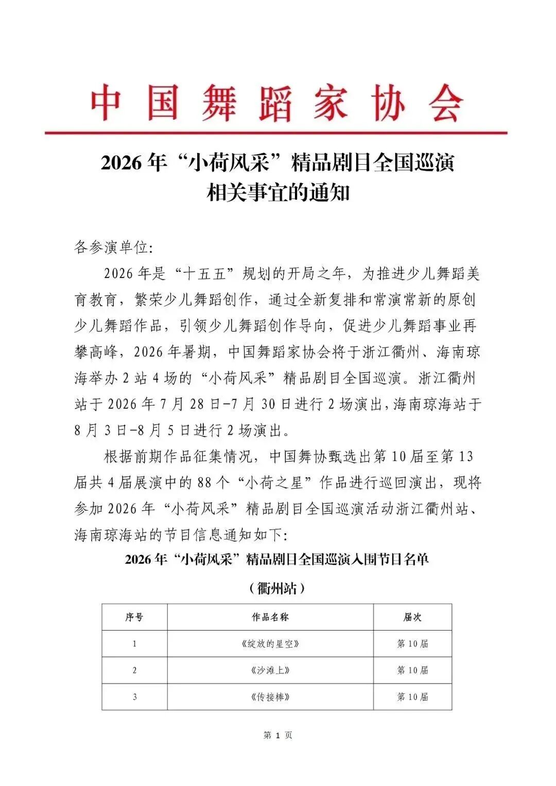 内蒙古三部作品入选2026“小荷风采”精品剧目全国巡演 第1张