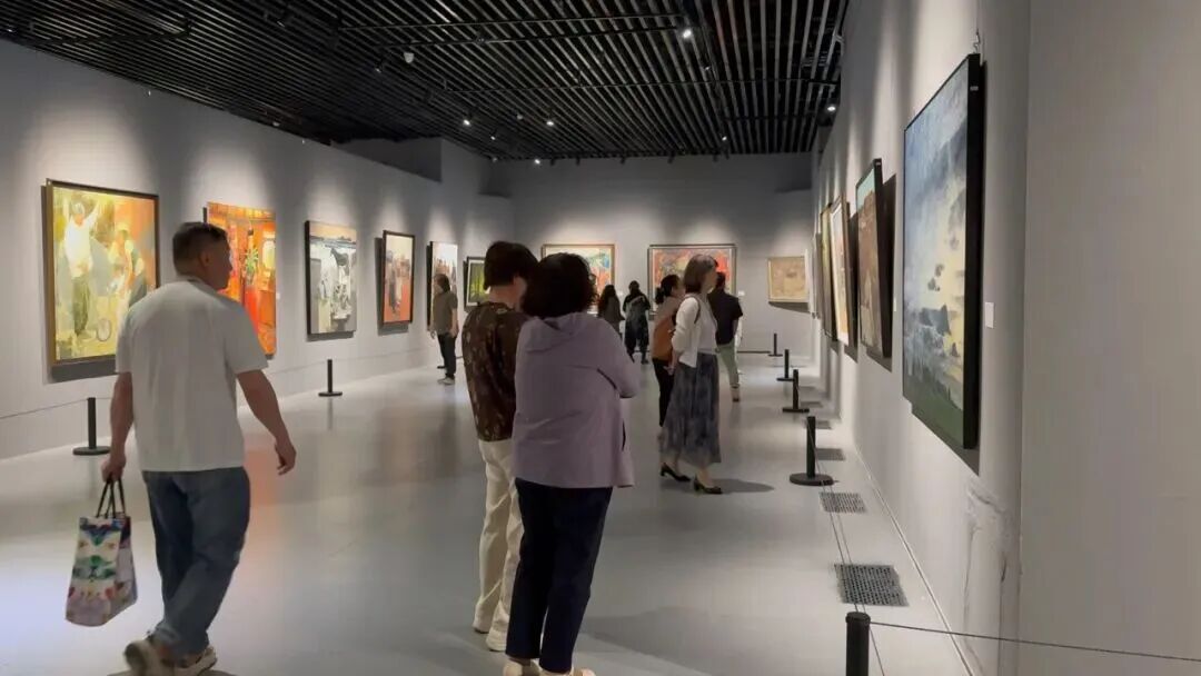 中国美术家协会“浩瀚草原 亮丽北疆”美术作品展开展仪式暨第二届“浩瀚草原”系列活动启动仪式隆重举行 第7张